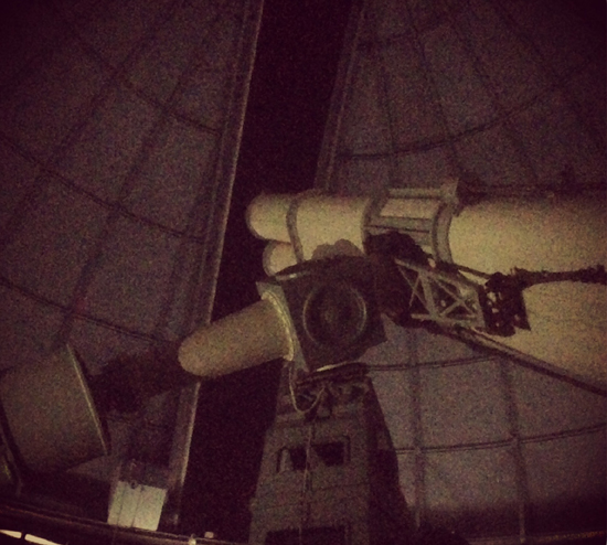 telescope Fabra Observatory by Julie Sheridan